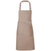 Zástěra Link Kitchen Wear Hobby zástěra X967 Khaki 73x80cm