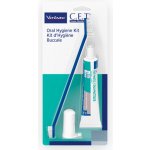 Virbac C.E.T.pes Zubní pasta enzymatická drůbeží 70 g+kartáčky – Zboží Mobilmania