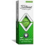 Titleist Velocity bílé 3 ks – Zboží Mobilmania