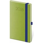 New Praga A5 denní 2026 zelený – Zboží Dáma