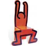 Vilac dřevěná židle Keith Haring červená – Zboží Dáma