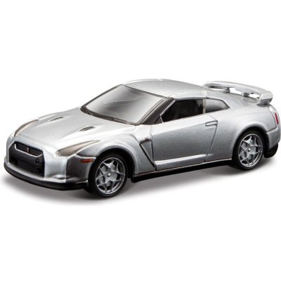Bburago Nissan GT R R35 stříbrná 1:64 – Hledejceny.cz