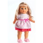 Teddies Barunka chodící a zpívající plast 42 cm na baterie se zvukem 21x44x11 cm – Zboží Dáma