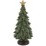 Zelený vánoční stromek se šiškami Noël Tree z polyresinu – Ø 11*24 cm - Chic Antique – Hledejceny.cz