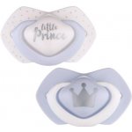 Canpol Babies symetrických silikon Little prince modrá 2 ks – Hledejceny.cz