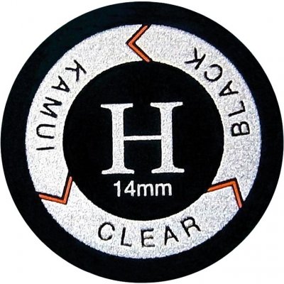 Kamui Black Clear Original Hard 14 mm Kůže na tágo – Zboží Dáma