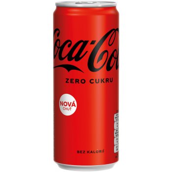 Coca Cola ZERO plech 24 x 330 ml