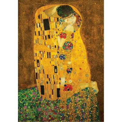 Art Gustav Klimt The Kiss 1500 dílků