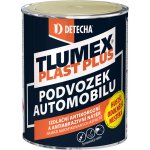 Detecha Tlumex Plast Plus antikorozní barva na auto a podvozek, černá, 0,9 kg – Sleviste.cz