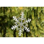 Vločka stříbrná 20 cm – Hledejceny.cz