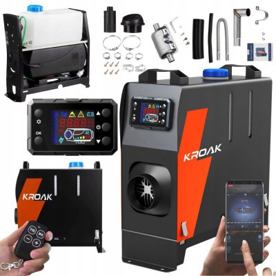Hcalory HC-A02 8 kW Bluetooth Diesel šedá – HobbyKompas.cz