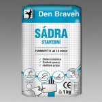 DEN BRAVEN Sádra stavební 5kg – Sleviste.cz