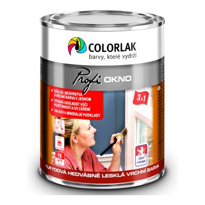 Colorlak Profi Okno C2880 0,6 l hnědá kaštanová – Sleviste.cz