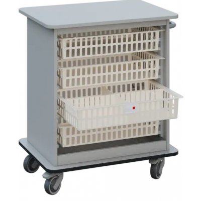 DEXTER 22 ABS vozík boxový, otevřený, 880x750x520 mm, šedá – Hledejceny.cz