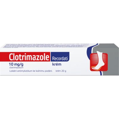 CLOTRIMAZOLE RECORDATI DRM 10MG/G CRM 1X20G – Hledejceny.cz