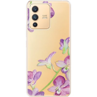 Pouzdro iSaprio - Purple Orchid - Vivo V23 5G