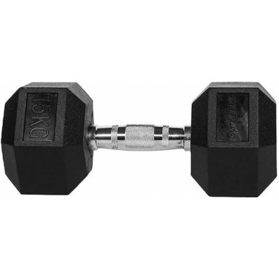 GymBeam Hexagon jednoručka 15 kg – Zboží Mobilmania