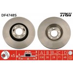Brzdový kotouč TRW DF4748S