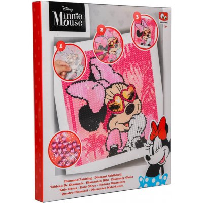 CANENCO Minnie Mouse Mozaika s třpytivými kamínky kreativní sada