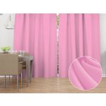 Biante Dekorační závěs Rongo RG-094 Sytě růžový 140x250 cm – Hledejceny.cz