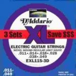 D'addario EXL115-3D – Zboží Dáma