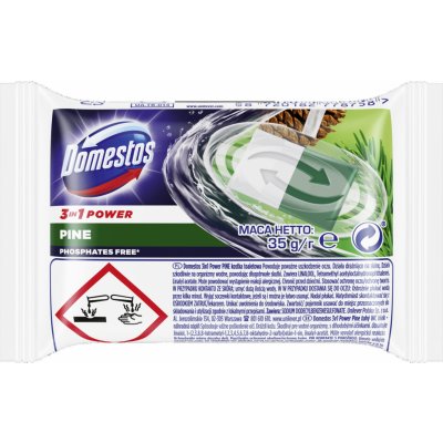 Domestos Power Pine 3v1 WC závěs náhradní náplň 35 g – Zboží Dáma Domestos Power Pine 3v1 WC závěs náhradní náplň 35 g – Zboží Dáma