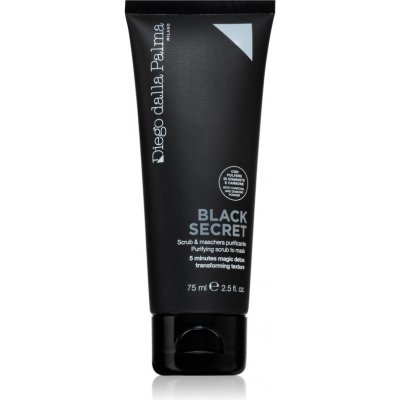 Diego dalla Palma Black Secret Purifying Scrub To Mask 75 ml – Zboží Mobilmania