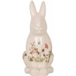 Keramická dekorace králík s lučními květy Flowers of Love L 16*12*28 cm – Hledejceny.cz