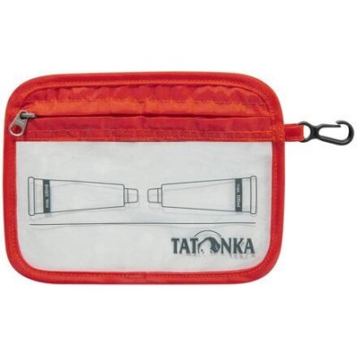 Tatonka toaletní taška zip flight bag A6 red orange červená – Zboží Mobilmania