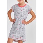 Dětská noční košile s kočkami šedá – Hledejceny.cz