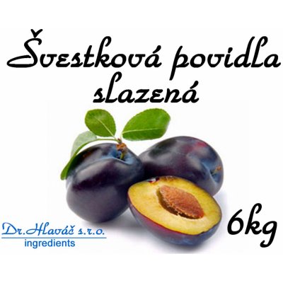 Dr.Hlaváč - švestková Povidla slazená 6 kg