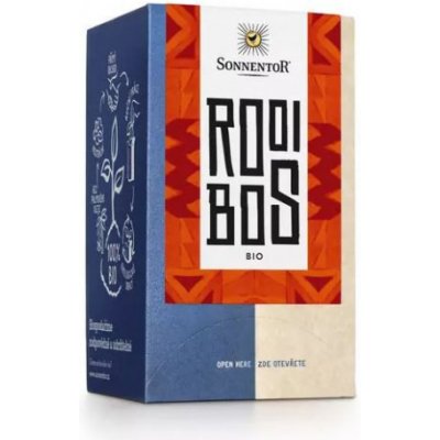 Sonnentor BIO bylinný čaj Rooibos přírodní porcovaný 18 sáčků – Zboží Mobilmania