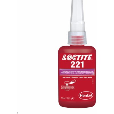 LOCTITE 221 zajišťovač šroubů 50g – Hledejceny.cz