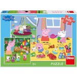 Dino PEPPA PIG na prázdniny 3 x 55 dílků – Hledejceny.cz