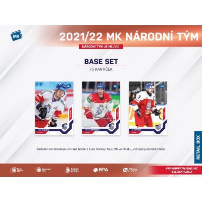 Moje Kartičky Hokejové kartičky Czech Ice Hockey Team 2022 Retail – Zboží Mobilmania