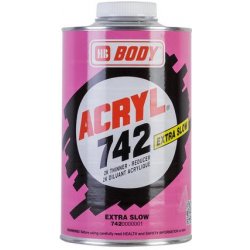 HB Body 742 Akrylátové ředidlo extra pomalé 1 L