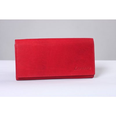 Loranzo Dámská kožená peněženka 440 červená