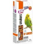 Lolo Pets Basic Smakers tyčinky jahodové pro andulky 90 g – Hledejceny.cz