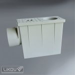 Likov Geiger s boční výpustí mokrý 80 x 100 mm šedý – Sleviste.cz