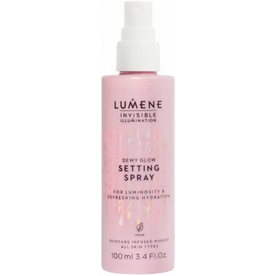 Lumene Invisible Illumination Dewy Glow rozjasňující fixační sprej 100 ml – Sleviste.cz