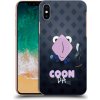 Pouzdro a kryt na mobilní telefon Apple Pouzdro Picasee ULTIMATE CASE Apple iPhone X/XS - COONDA holátko - tmavá