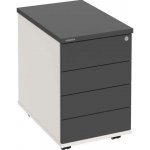 Hobis K 34 C PTO N 4 zásuvky napříč 60 cm bílá antracit – Hledejceny.cz