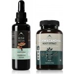 Hrotlife Klid a rovnováha Reishi tinktura 50 ml a Ashwagandha 90 ks – Hledejceny.cz