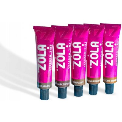 Zola henna na obočí 02 Light brown světle hnědá 5 g – Zboží Dáma