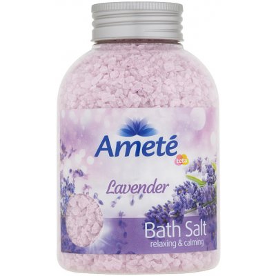 Ameté koupelová sůl Lavender 600 g – Zboží Dáma