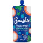 Salvest Smushie BIO Ovocné smoothie s černým rybízem kokosovým mlékem a chia semínky 170 g – Zboží Dáma