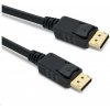 vodič PREMIUMCORD Kabel DisplayPort 1.4 přípojný kabel M/M, zlacené konektory, 0,5m kport8-005