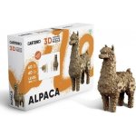 Cartonic 3D PUZZLE ALPACA, 60 ks – Sleviste.cz
