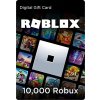 Herní kupon Roblox herní měna 10000 Robux