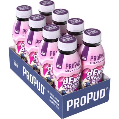 NJIE ProPud 8 x ProPud Proteinový Milkshake Berry Cheesecake 330 ml – Sleviste.cz